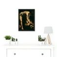 thumbnail image 2 of Caravaggio David Goliath Religious Painting Artwork Framed Wall Art Print A4, 2 of 4