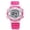 Hot Pink, variant on NovaStitch Men's Digital Sports Watch with Silicone Band, Electronic Wrist Watch with Large Number Display, Stopwatch Watch for Running - Black