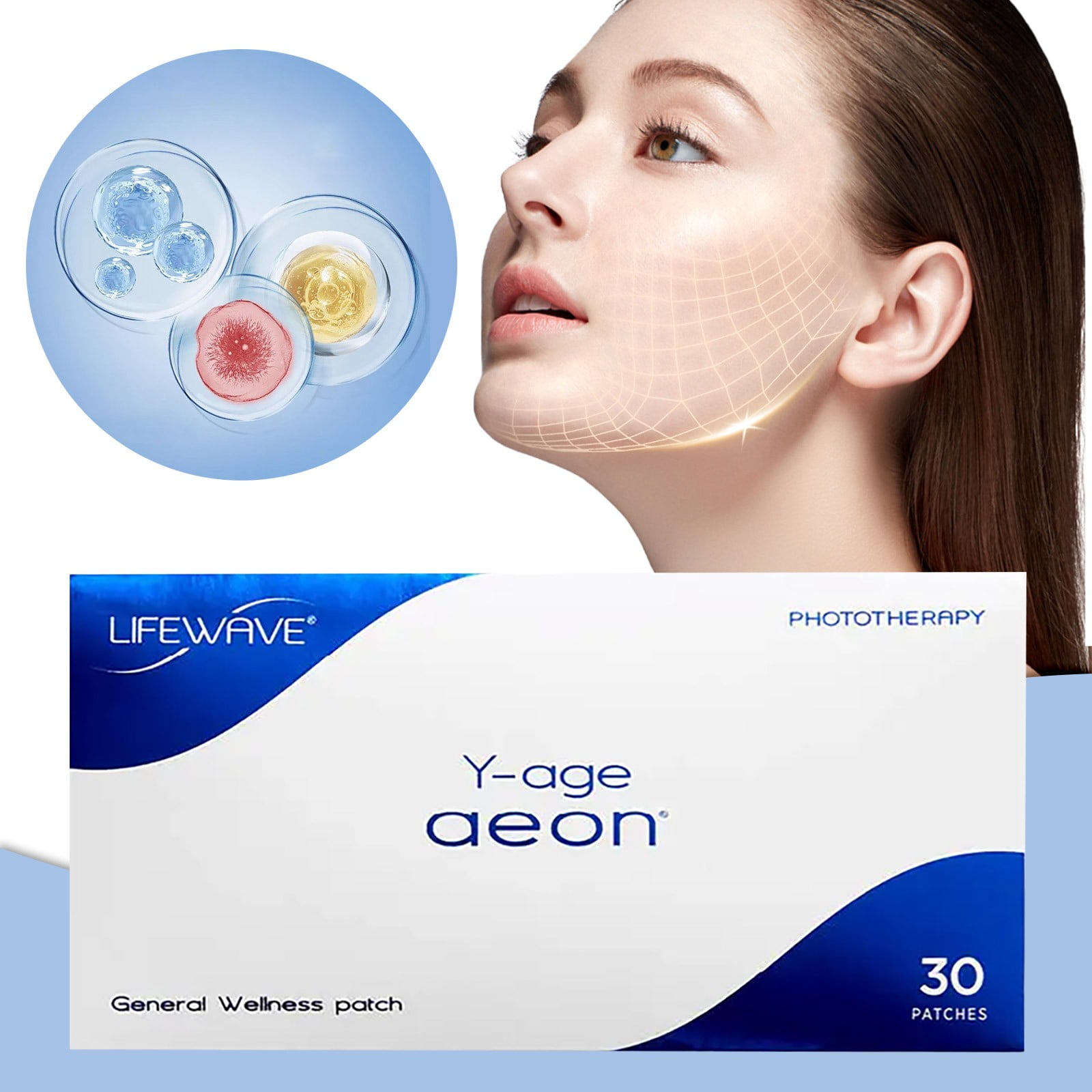LifeWave X39、glutathione、AEON LifeWave Y-Age Renew® Phototherapy Wellness Patches