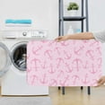 thumbnail image 7 of Bathroom Rugs Sets 3 Piece - Cute pink anchor Absorbent Non Slip Bath Mats, U-Shape Toilet Lid Cover, Contour Mat, Soft Washable Shower Mats Bath Rug Mat for Bathroom Tub Toilet, 7 of 7