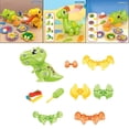 thumbnail image 4 of de herramientas de modedo , juguete de interacción entre padres y hijo accesorios de de modedo para , tiranosaurio CUTICAT Plastilina, 4 of 8