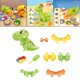 thumbnail image 5 of Kit de herramientas para modelar arcilla, juguete interactivo para padres e hijos, arcilla para modelar tiranosaurio, 5 of 9