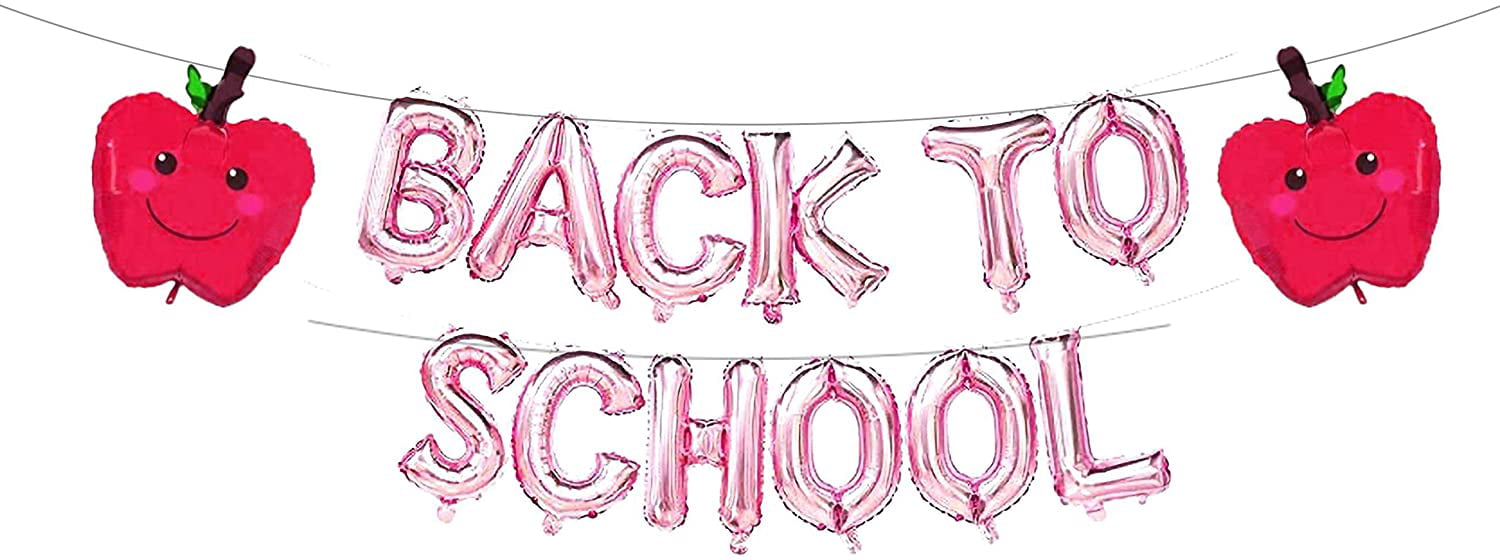 Back To School 18" Balloon Birthday Party Decorations 