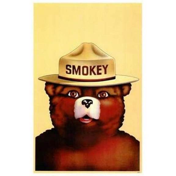 Pop Culture Graphics MOV143098 Smokey The Bear Movie Poster, 11 x 17