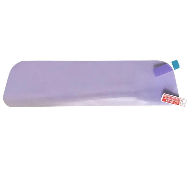 Rearview mirror film Antifog and scratch protection Waterrepellent glarereducing film