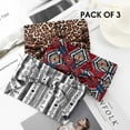 thumbnail image 2 of ORUYROP Bandeaux Boho Léopard Turban Noué Bandeau Extensible Torsadé Bandeaux Rayés pour Femmes et Filles 3 Pcs (Unique), 2 of 7