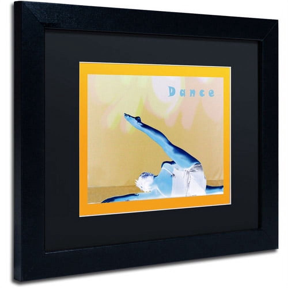 Trademark Fine Art "Dance" Canvas Art by Patty Tuggle, Black Matte, Black Frame