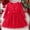 Red, variant on IUYRTFE Childrens Christmas Princess Dress Girls Holiday Party Gown with Deer Embroidery and Mesh Skirt Long Sleeve Round Neck Knee Length(Red,3 Years)