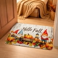 thumbnail image 4 of LEFXSMR Fall Bathroom Rugs Non-Slip Bath Mat Pumpkin Maple Leaves Design Area Rug for Front Door Porch Entryway Thanksgiving Decorations, Multicolor, 4 of 7