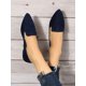 thumbnail image 2 of Women's Large Size 35-45 Pointed Toe Shallow Mouth Flat Shoes, Autumn New Outdoor Daily Soft-Sole Work Shoes, Driving Loafers, Flat Single Shoes, 2 of 4