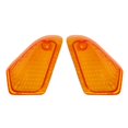 thumbnail image 4 of 2 Pedazos Cubierto de Lámpara Atrás / Plástico Tapa de de Freno para Moto Luz Trasera para Moto Macarena Lente de luz de señal de giro, 4 of 8