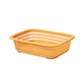 thumbnail image 2 of 12.5" Plastic Storage Basket with Ventilation Holes Large Rectangular Produce Bin for Onions Potatoes Bread Pantry Organization Fridge Counter Food Safe, 2 of 6