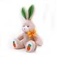 thumbnail image 4 of Made by Aliens Spring Easter Carrot Bunny Sitting Stuffed Animal – Plush Bunny Toy Cute Huggable Rabbit – Perfect Gift for kids & Adults on Easter – 10-inch, 4 of 4