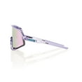 thumbnail image 3 of 100% Glendale Sport Performance Cycling Sunglasses (Polished Translucent Lavender - HiPER Lavender Mirror Lens), 3 of 7