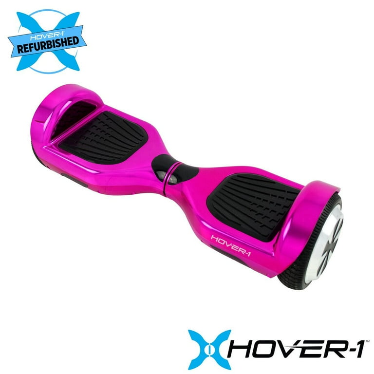 Hover 1 Used Ultra Electric Hover Board with 6.5 In. Wheels LED Lights and 4 Hour Battery Life Pink Walmart