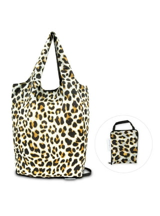Coseey Leopard Animal Print Design Tote Bag, Size: One Size