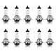 thumbnail image 1 of 10Pcs Set Car H7 Xenon Headlight 55W 4300K Halogen Light Lamp Bulbs For Night Driving For Cars With 12V Battery Voltage Replace, 1 of 5