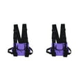 thumbnail image 3 of kurtrusly Harnais de Poche Poitrine Résistant à l'Usure et Durable Bretelles Réglables Résistant à l'Eau et Durable Violet 2ensemble, 3 of 6