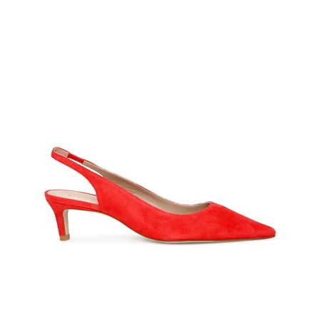 

Stuart Weitzman Woman Stuart Weitzman Red Suede Stuart 50 Slingbacks