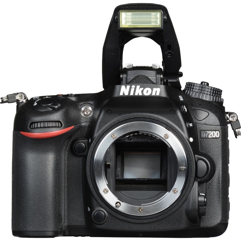Nikon D7200 24.2MP DSLR Camera Body, Deluxe Bundle with 64GB SD