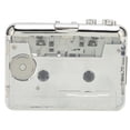 thumbnail image 2 of Cassette Player, Transparent 2 Power Supply Portable Practical Cassette Tape To MP3 Player Plug And Play With 3.5mm Headphone Jack For Travel For Computer, 2 of 8