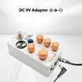 thumbnail image 1 of Guitar MOSKYAUDIO TAI JI DRIVE Guitar Overdrive Effects Pedal Volume/Tone/Gain/Voice/4-Mode Knob DC 9V 6.35mm Input/Output Interface Electric Guitar Overdrive Effector with True, 1 of 7