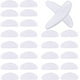 thumbnail image 5 of Almohadillas adhesivas de silicona para la nariz de los anteojos - 50 pares de almohadillas para la nariz para anteojos (transparente), 5 of 5