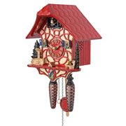 HerrZeit Adolf Herr Quartz Cuckoo Clock - Magic Red