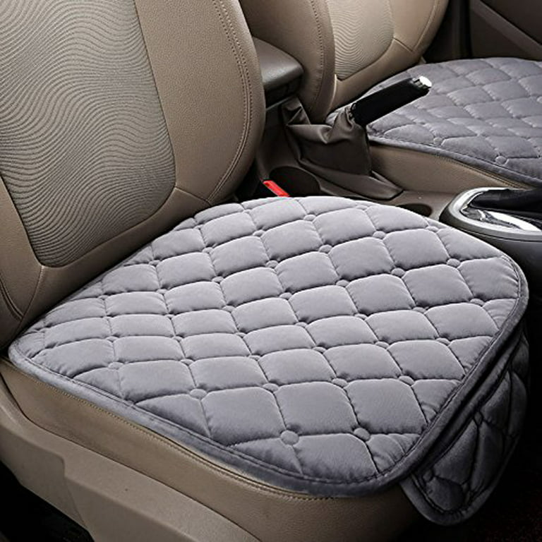 Peyakidsaa Universal Soft Breathable Car Seat Cushion Padded Massage Van Vehicle Interior Protector, Size: One size, Gray