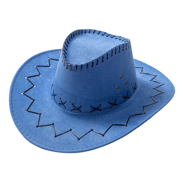 SAYOO Sombrero de vaquero de estilo occidental para mujeres y hombres SAYOO moda