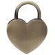 thumbnail image 1 of Mini Candlock En Forma De Corazón, Lock De Corazón De Cuaderno, Suministros De Manualidades Para El Hogar Con Llave, Lock De Amor Pequeño Para El Collar Libro De Diario Box, 1 of 7