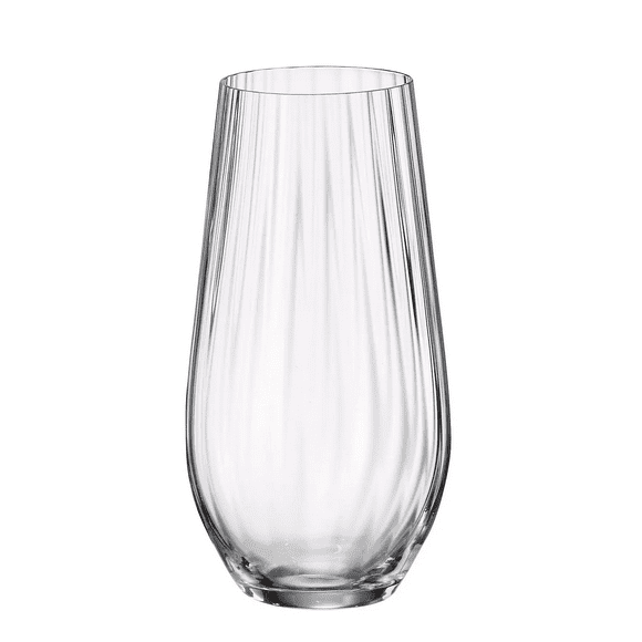 Columba Optic Juego De 6 Vasos De Vidrio 580 Ml