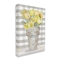 thumbnail image 2 of Stupell Industries Yellow Country Tulips Bouquet Tartan Farmers Market Planter, 24 x 30, Design by Cindy Jacobs, 2 of 5