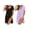 Black/Purple Floral, variant on Ekouaer Nightgowns for Women 2 Pack Button Down Sleep Shirts Short Sleeve Nightshirt Sleepwear House Dress with Pockets