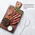 thumbnail image 4 of Miangastore Brochettes Argentées 2 Pcs 19.7X1.2X1.2In Acier Inoxydable, 4 of 9