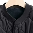 thumbnail image 4 of Mens Lightweight Jackets Sevevn Mens Bomber Jackets Quilted Fall Winter Rib Varsity Lightweight Coat, 4 of 8