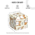 thumbnail image 2 of Rocae Cartoon Corgi for High-grade Leather Tissue Box, Exquisite Fashionable Design, Office Tissue Box, Waterproof Family Tissue Box, 2 of 8