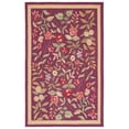 thumbnail image 2 of Safavieh Chelsea Dania Bordered Area Rug, Burgundy, 5'3" x 8'3", 2 of 11