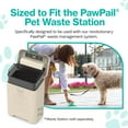 thumbnail image 3 of PawPail Activated Carbon Filter VOCs and Odor Absorber, Durable Long Lasting & Easy to Attach Odor Controller, Eco Friendly Trash Can Freshener for Pet Waste Stations Last Upto 3 Months - Black, 3 of 8