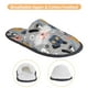 thumbnail image 3 of Fotbe Dog Pantuflas Peludas para Mujer con Estampado, Zapatillas de Peluche, Zapatos de Invierno para Casa, Uso Interior y Exterior-Medium, 3 of 8