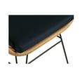 thumbnail image 3 of WestinTrends 3-Piece Outdoor Patio Conversation Seating Set, Navy Blue, 3 of 11