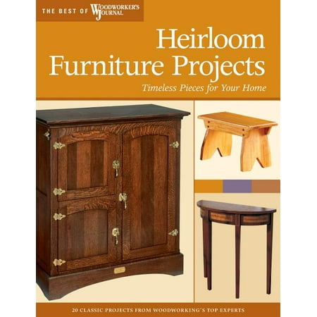 Best of Wwj: Heirloom Furniture Projects: Timeless Pieces for Your Home (Paperback)