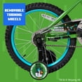 thumbnail image 5 of Minecraft 18" Boys Bike by Dynacraft, for Ages 6-9 Years, 42"-53" Tall, Green, 1-Count, 5 of 7