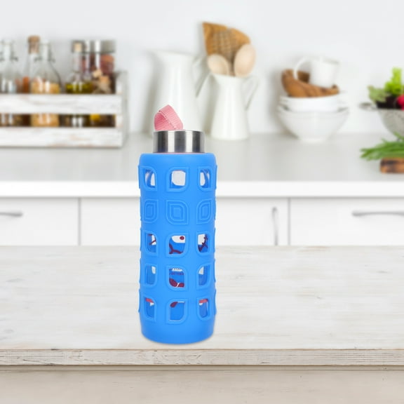 IFANLANDOR 4Pcs Sports Bottle Sleeve Silicone Heat Proof Insulated for Water Bottles Daily Use Protection