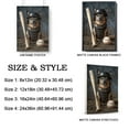 thumbnail image 2 of Swedish Vallhund Dog Playing Baseball Canvas – Sports Dog, Perfect for Animal Lovers, Swedish Vallhund Dog Canvas, Baseball Canvas Wall Art for Rooms, 2 of 5