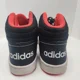 thumbnail image 4 of Adi - das Mens Black Leather Hoops 2.0 Mid Top Basketball Sneakers Shoes Size 6.5, 4 of 6