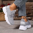 thumbnail image 5 of Couple's Matching Sneakers Comfortable Shoes Spring Summer Walking Shoes Lightweight Breathable White 42, 5 of 7