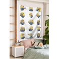 thumbnail image 3 of Tapiz de Minions, tapiz grande para colgar en la pared, para sala de estar, dormitorio, póster, fondo de decoración del hogar para niños, niñas y adultos, 60 x 40 pulgadas, 3 of 8