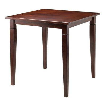 - Winsome Wood Kingsgate Dining Table with Tapered Legs, Walnut