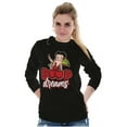 thumbnail image 3 of Betty Boop Cartoon Cherry Dreams Women's Long Sleeve T Shirt Brisco Brands S, 3 of 5